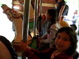 Laura Rides the Central Park Carousel - Part 2