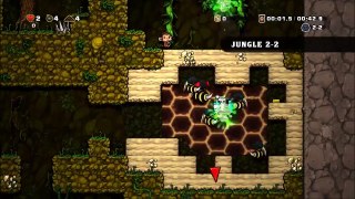 Spelunky HD - Crazy fast Any% run lost on 4-3!