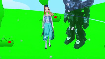 hulk ironman spiderman vs robot ,Elsa Dora Spiderman direct