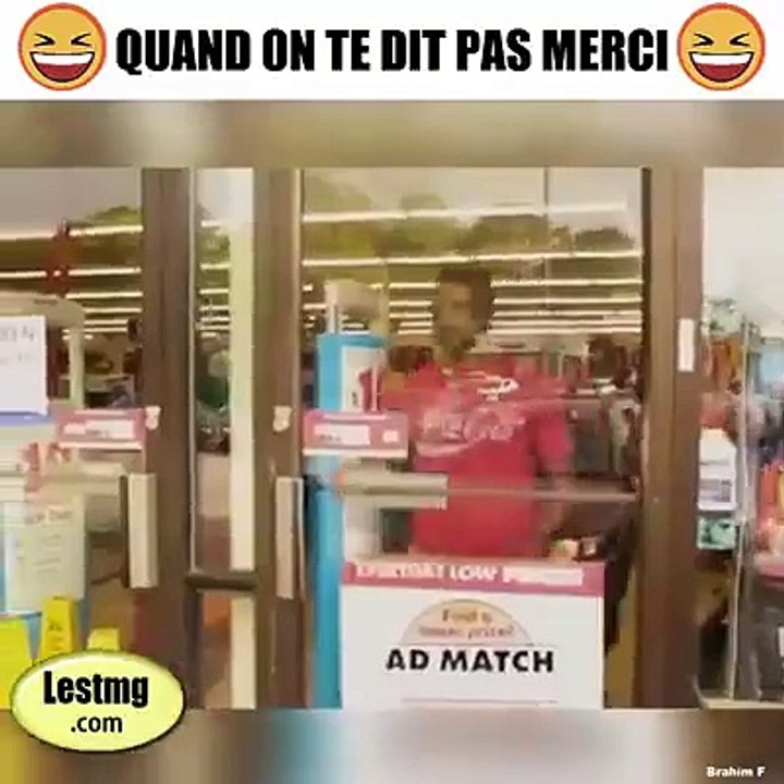 Quand on te dit pas Merci