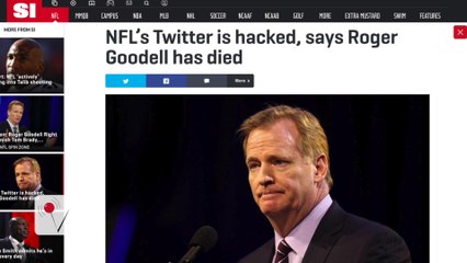 Hacker Falsely Tweets Roger Goodell's Death from NFL Account