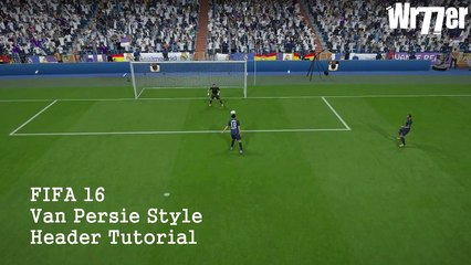 FIFA 16 Van Persie Style Header Tutorial