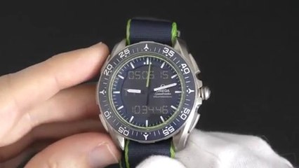 Omega Speedmaster Skywalker X-33 Solar Impulse Limited Edition Watch • Luxury Lifestyle