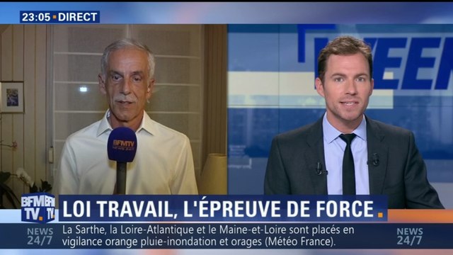 Passage média - BFM TV - Loi travail