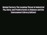 Download Animal Factory: The Looming Threat of Industrial Pig Dairy and Poultry Farms to Humans