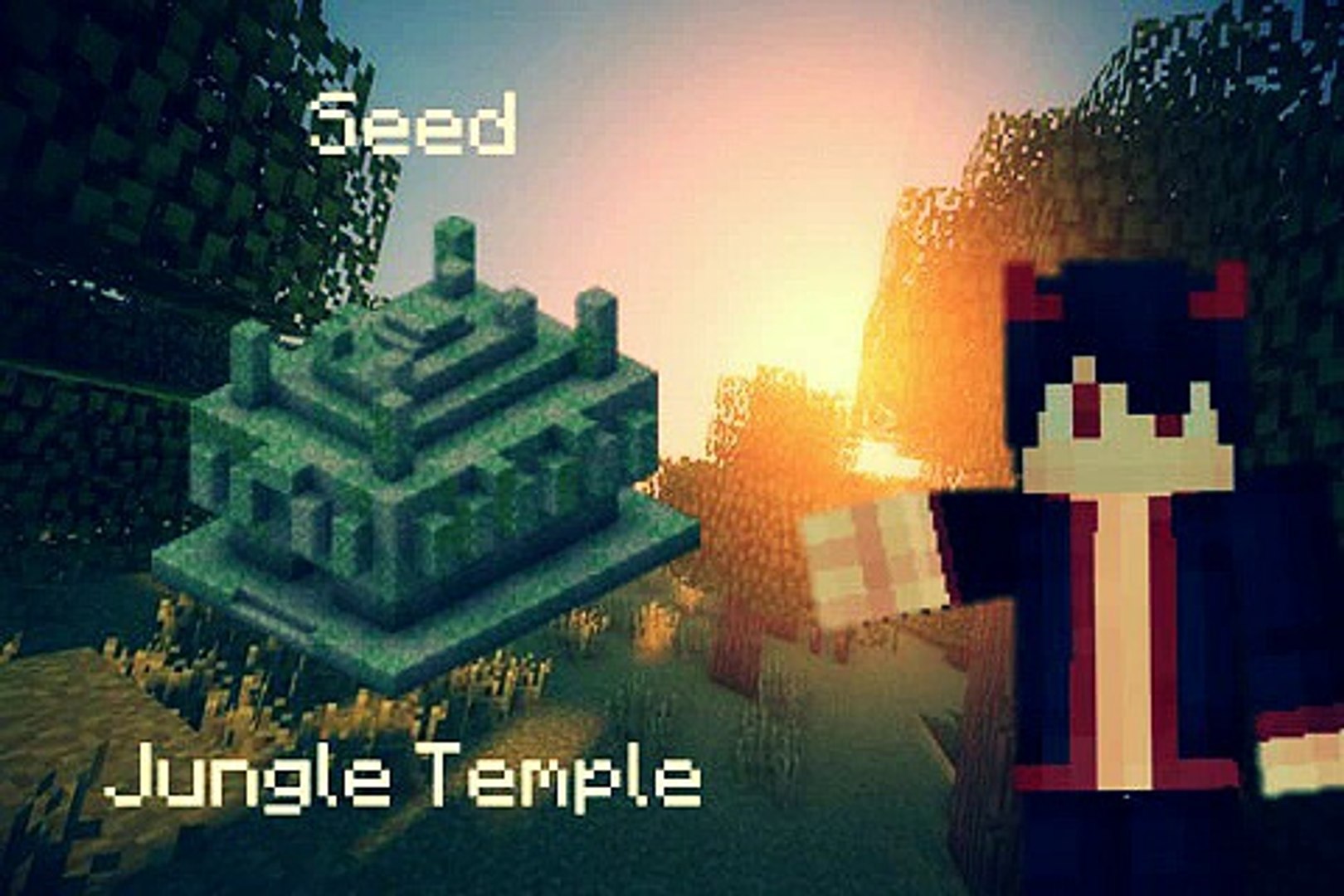 Minecraft PE: Seed Jungle Temple - video Dailymotion