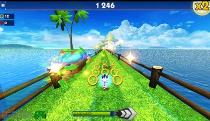 Знаменитый еж по имени Соник в бесконечной игре-бегалке. Игра sonic dash на андроид
