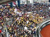 [직캠]14.10.19 마산에서 부르는 서울메들리 & 9번 이병규 응원가