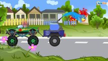 Police Car & Racing Cars, Ambulance, Fire Truck - Cartoons for children. Cop Car Racing for kids
