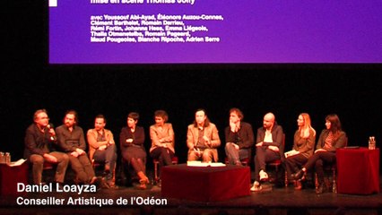 Entretien Daniel Loayza - Le Radeau de la méduse - Odéon-Théâtre de l'Europe