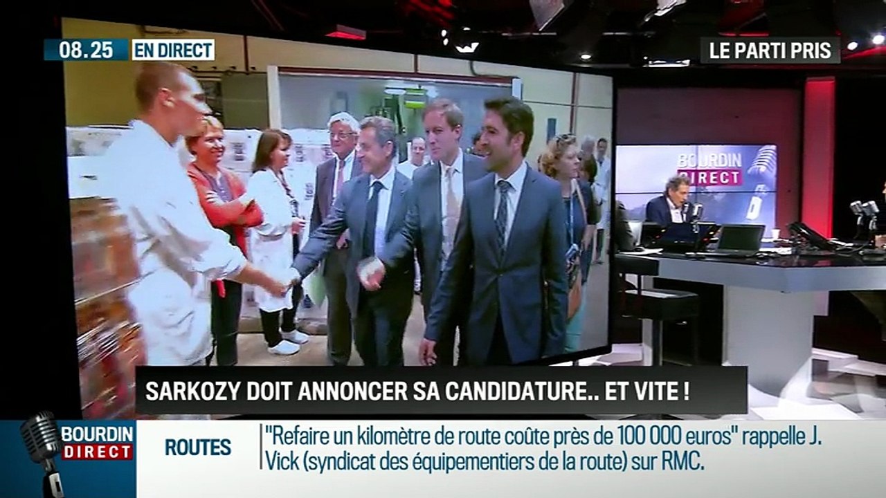Le parti pris d'Hervé Gattegno : "Nicolas Sarkozy devrait annoncer sa candidature, et vite !" – 08/06