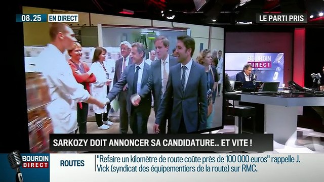 Le parti pris d'Hervé Gattegno : Nicolas Sarkozy devrait annoncer sa candidature, et vite ! – 08/06