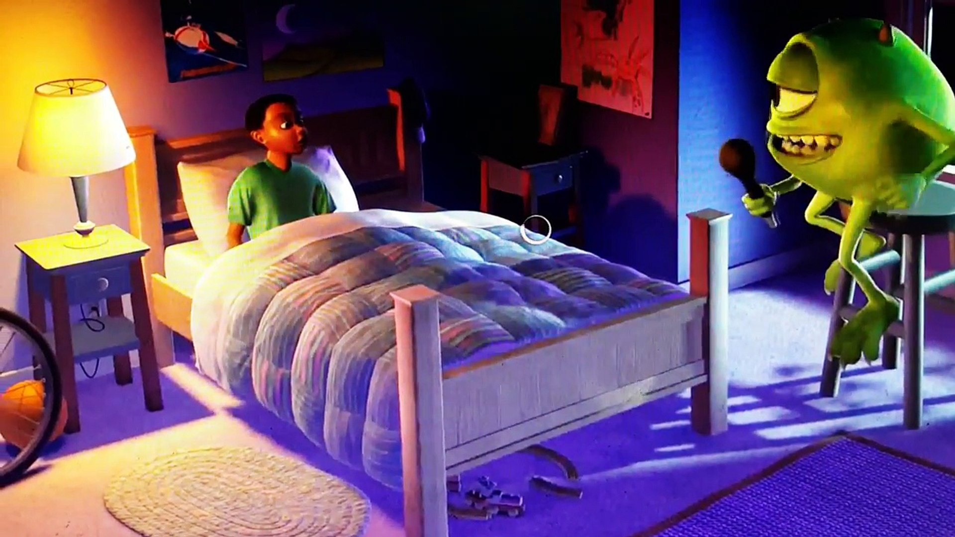 Monsters Inc Funny Scene