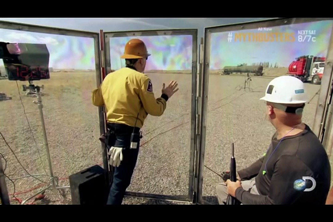 Mythbusters implode tanker train car AWESOME! (READ DESCRIPTION)