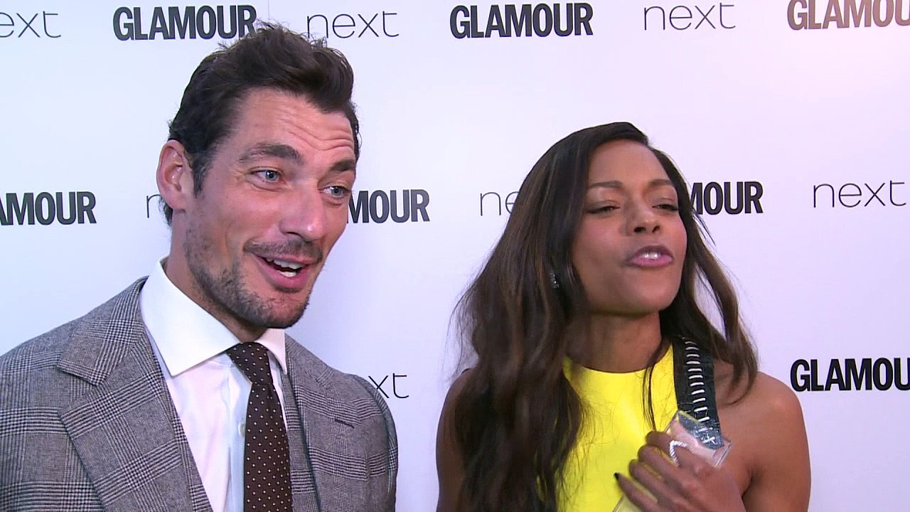 David Gandy and Naomie Harris on Gandy being Bond