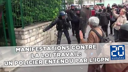 Grenade de désencerclement: Un policier entendu par l'IGPN