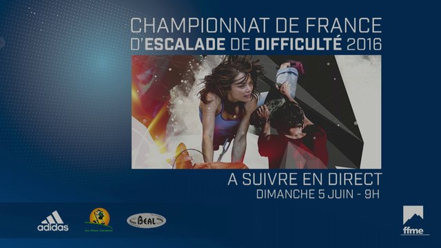Championnat de France d'escalade de difficulté Senior 2016 - Demi-finales