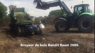 Broyeur de bois Bandit Beast 2680