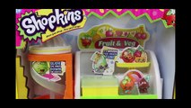 Shopkins With Frozen Elsa, Anna, & Lego Duplo Spider-Man Fruit and Veg Stand DisneyCarToys