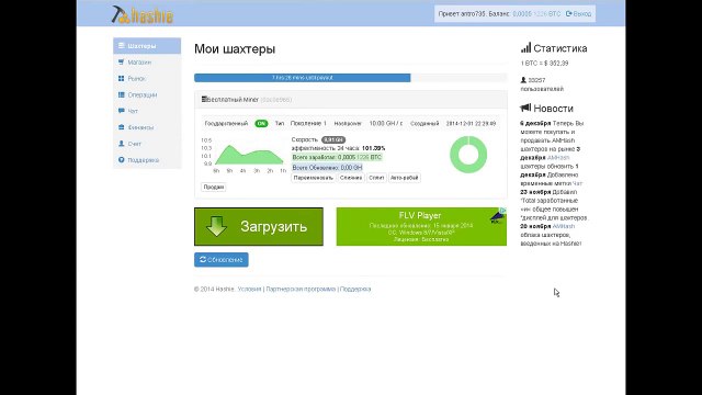 Дополнительный заработок. Халява. Полностью пассивный заработок биткоин 24 часа в сутки