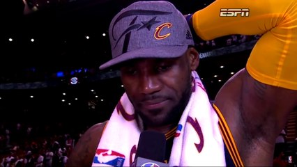 LeBron James sounds tired