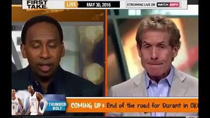 ESPN Fitst Take game 7 thunder vs warriors