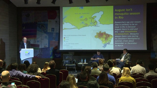Comitê do Rio-2016 fala sobre zika e indícios de corrupção