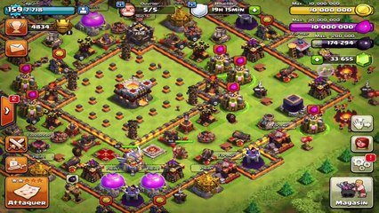 J achète la mise à jour Clash of Clans 250 euros !