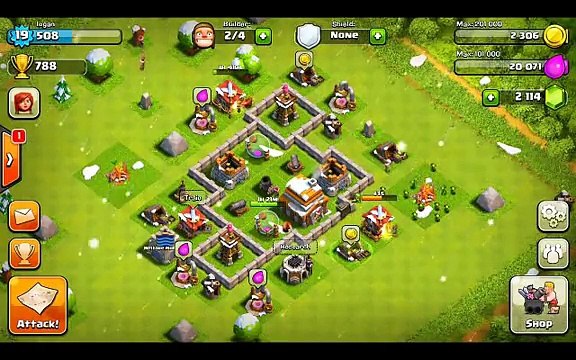 Clash of Clans Defense Strategy - Town Hall Level 4