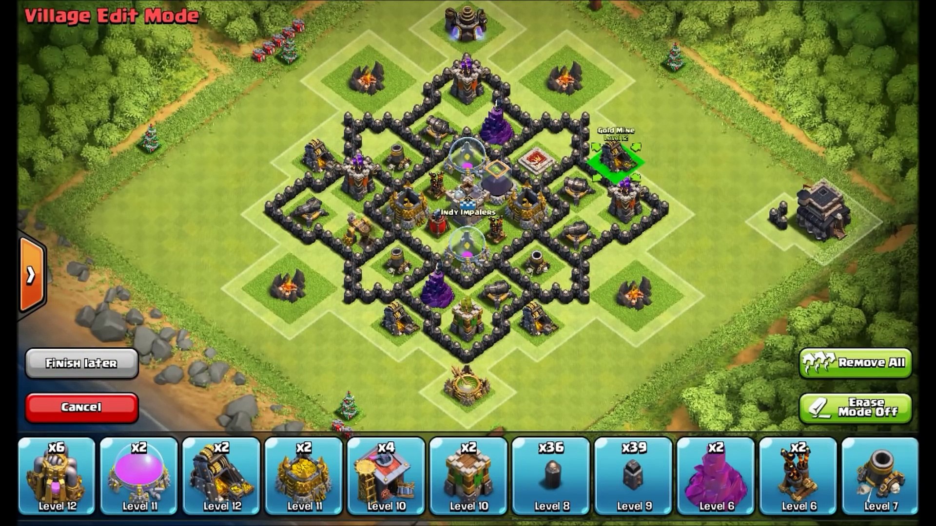 TH7 Farming Base Defense ♢ Town Hall 7 Anti Dragon Base Design ♢ Clash of  Clans #StrategyVideoGames - video Dailymotion