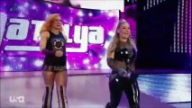 Charlotte, Dana Brooke, Natalya and Becky Lynch Segment