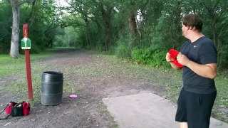 Discraft Avenger SS Fox River Park, Silver Lake Wisconsin: Hole 17