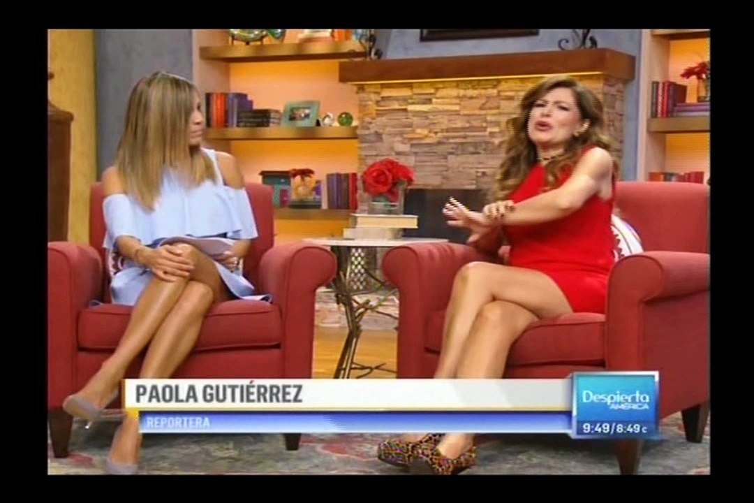 Karla Martinez and Paola Gutierrez Sexy Hot Legs 5-24-16