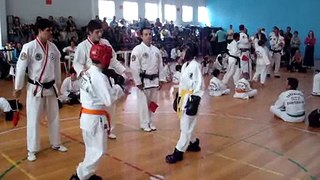 Sparring Bruno Schelbauer - Copa Barreto Taekwondo - 23/05/2009