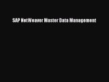 Read SAP NetWeaver Master Data Management Ebook Free