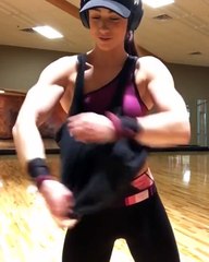 world fitness Extreme Muscle Girl