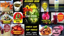 Slimming & Detox Fruit Infused Water Flat Belly Diet Drink Weight loss