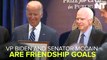 VP Joe Biden And Senator McCain Are Best Pals