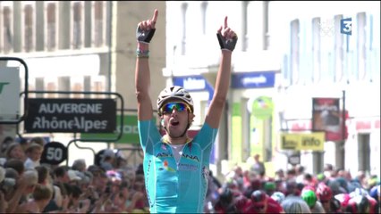 VIDEO. Fabio Aru s'impose dans la 3e étape du Critérium du Dauphiné