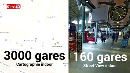 Exclusif : Google a cartographié l'intérieur des grandes gares pour l'Euro 2016