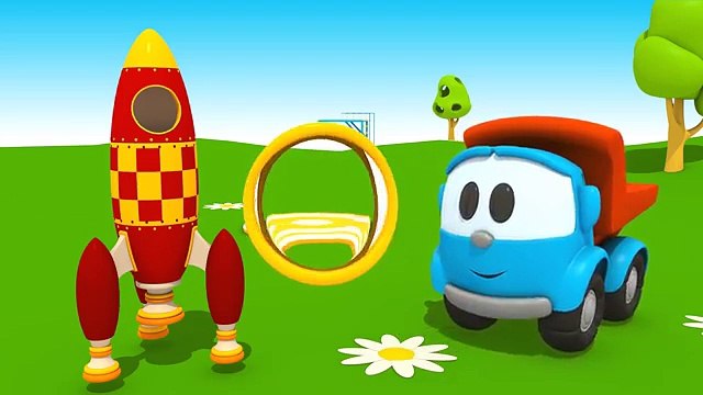 Мультики про машинки Грузовичок Лёва. Лёва Малыш и Ракета