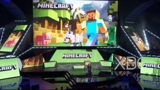 Minecraft Hololens demo at E3 2015 shows holographic Minecraft World!