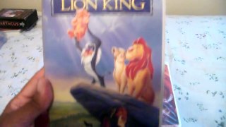 Two Different Versions Of The Lion King On VHS