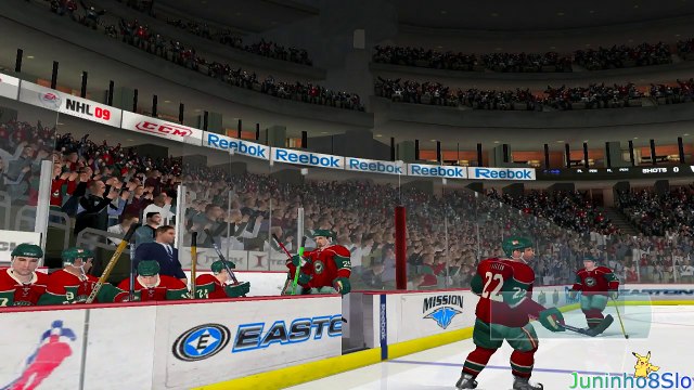 NHL 09-Dynasty mode-Minnesota Wild vs Washington Capitals-Game 21
