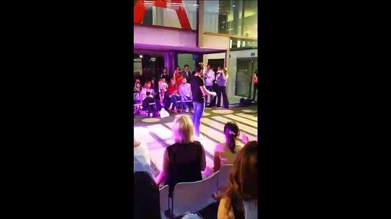 Ruth Nuñez & Alejandro Tous desfilando para By Nerea