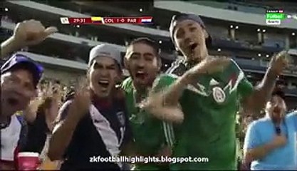 All Goals & Highlights HD - Colombia vs Paraguay 2-1 - Copa America 07.06.2016
