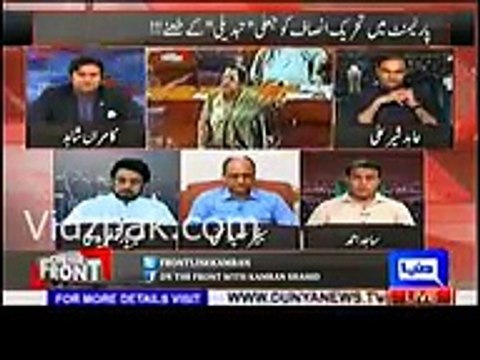 Watch How Shamefully Abid Sher Ali Supporting Khawaja Asif Remarks For Shireen Mazari