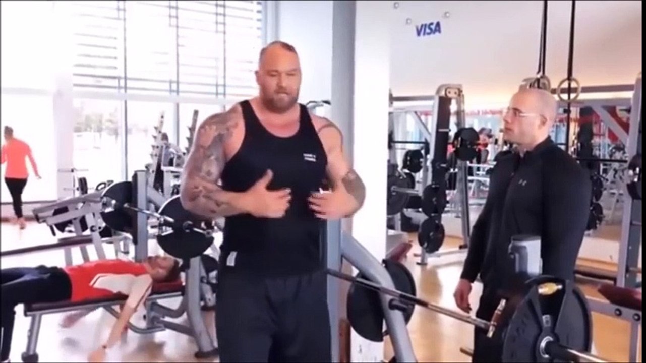 Hafthor Bjornsson a un message pour Cristiano Ronaldo