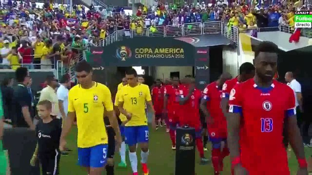 Brazil vs Haiti 7-1 All Goals & Highlights Copa America 2016 HD