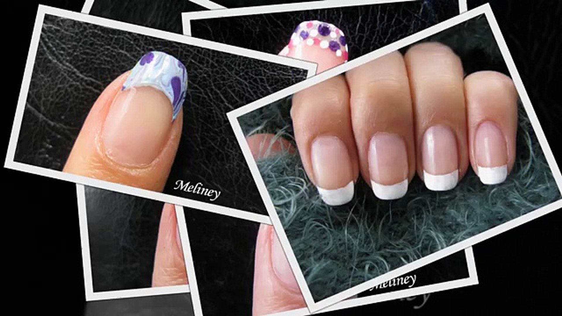 Comment Faire Des Faux Ongles Avec Du Scotch 10 trucs pour vous aider à réaliser une jolie French manucure à la  maison... - Vidéo Dailymotion
